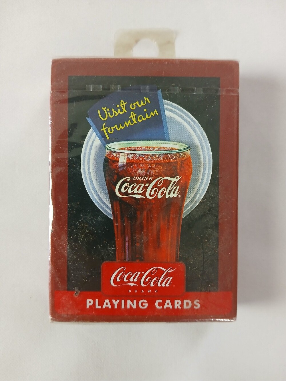 New Sealed Vintage Advertisement Coca Cola Coke Deck Playing Cards 753-R